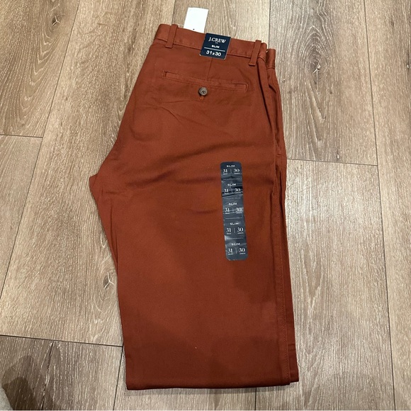 NWT JCrew Khaki 31x30 slim fit - Picture 2 of 2